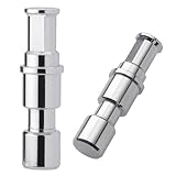 エツミ ダボネジ 変換 アダプター スピゴットアダプター L φ16mm オスダボ / φ17mm オスダボ仕様 2個入り シルバー E-6768-2