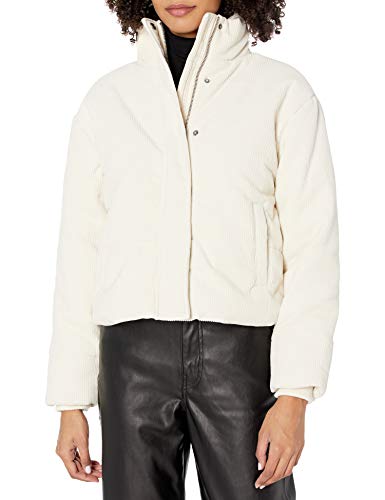 RVCA Women Eezeh Puffer Jacket Black Medium