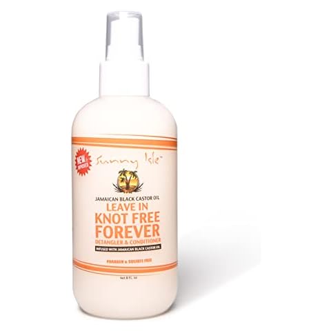 Sunny Isle,237 ml (Pack of 1),White Jamaican Black Castor Oil Knot Free Forever Leave In Conditioner 236ml Cover