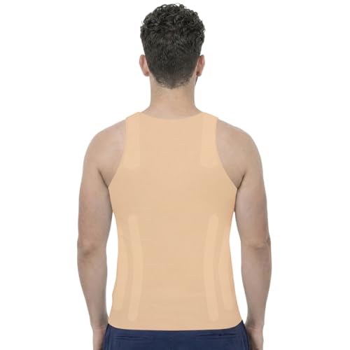 Image of dermawear Men Breezeology Zenrik Chest and Abdomen Shapewear Vest