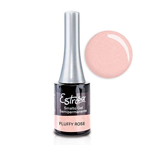 Fluffy Rose - Esmalte de uñas de gel semipermanente (14 ml) ESTROSA