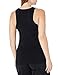 The Drop Women's @lucyswhims Fitted Cutaway Racer Tank Sweater, Black, M