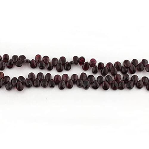 Garnet Gemstone briolettes perles poire pour créer vos bijoux d'automne