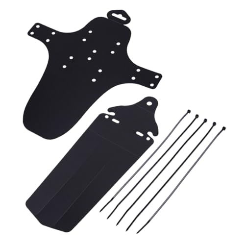 WHAMVOX 自転車用超薄型プラスチック泥除け 前後兼用マッドガード 取付簡単 軽量耐久性サイクリングアクセサリー
