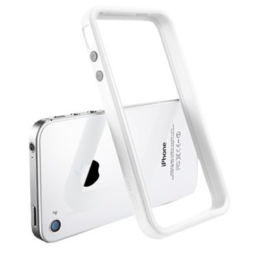 Disponibile in 5 colori SGP iPhone 4 / 4S Case Custodia Cover Neo Hybrid 2S Snow Series- SILVER, plata