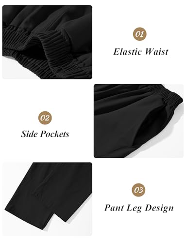 Pantalones cargo rectos holgados duraderos que resisten roturas en niños 4