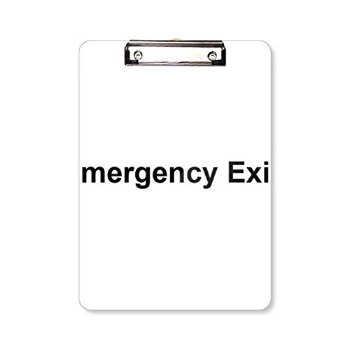 Porte-bloc A4 antiderapant noir pour ecrire debout sans perdre vos rapports d'urgence