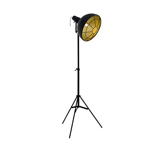 Preisvergleich Produktbild EGLO CANNINGTON Stehleuchte Stahl 60 W, schwarz, gold