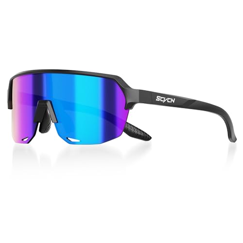 SCVCN Youth Sports Sunglasses for Boys Girls Baseball Cycling Glasses Kids,Lightweight,UV400 Protection, Ages 6–12 S9032 - image 1