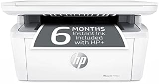 HP LaserJet MFP M140we All-in-One Wireless Black & White Printer with HP+ and Bonus 6 Months Instant Ink (7MD72E)