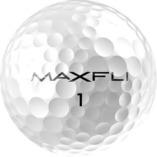 Amazon.co.jp: 2025 Maxfli(マックスフライ) ゴルフボール Straightfli