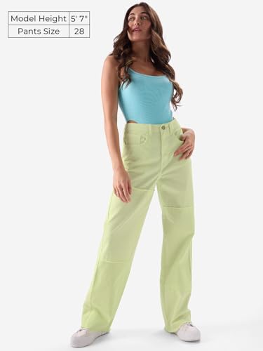 Image of The Souled Store Women's High Rise Regular Pants