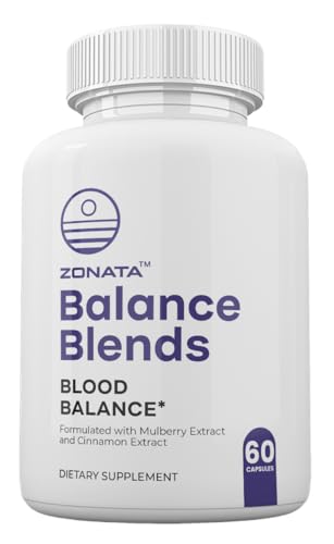 Zonata Balance Blends Blood Balance* BalanceBlends Blood Optimizer* Premium Formula 60 Capsules