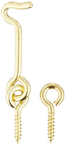 Stanley Hardware S750-620 CD8440 Hooks and Eye in Solid Brass
