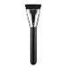 Kingfansion 1pcs Professional Cosmetic Flat Contour Brush Face Blend Makeup Brush (Black)