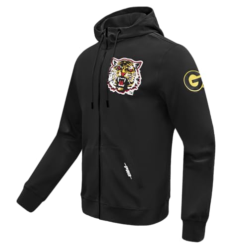 Image of Pro Standard Mens College Classic Chenille Cotton Double Knit Full Zip Hoodie