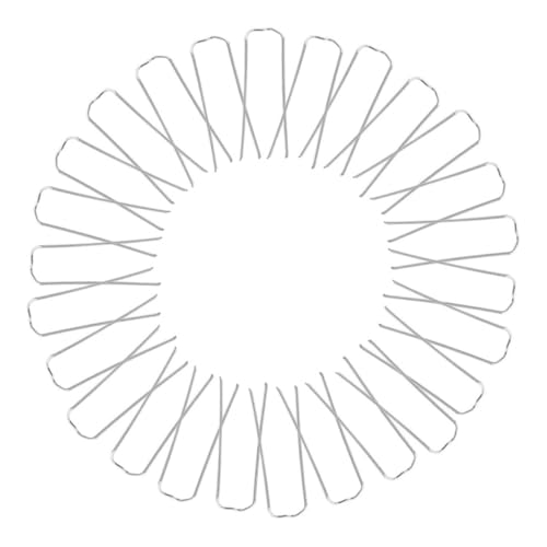 OSALADI 150pcs Galvanized Floral Pins for Wreaths and Plant Arrangements for Gardening Landscaping and Craft Projects Durable Resistant Versatile Bouquet and Corsage Stakes