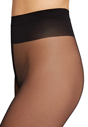 Wolford Individual 10 Den Back Seam Tights for Women Ultra Sheer Matte Pantyhose Logo Waistband Invisible Toe Reinforcement2