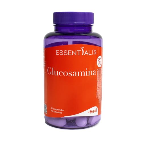 Essentialis Glucosamina-Reforzado con MSM, condroitina, calcio, boswellia, ácido hialurónico y vitamina D3-Protección de cartílago, articulaciones y huesos-Mejora movilidad-90 comprimidos-Para 3 meses