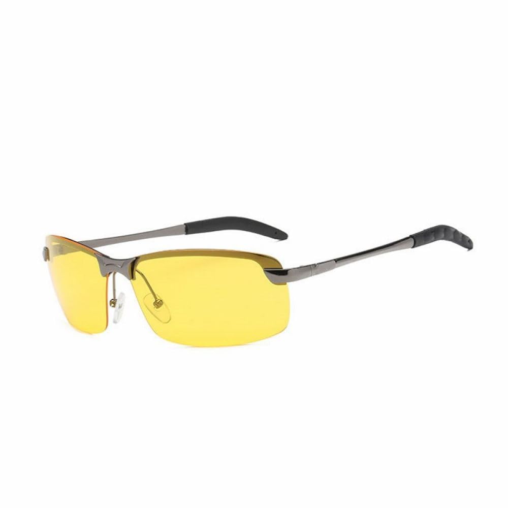 2024 okulary przeciwsłoneczne zmieniające kolor męskie okulary polaryzacyjne kameleon męskie okulary przeciwsłoneczne do jazdy dzień i noc Vision gogle kierowcy uv400, C12SilverChangeColor, inne