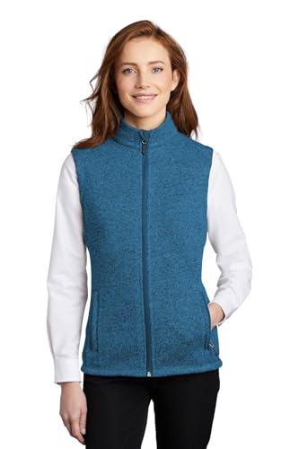 Image of Port Authority Ladies Sweater Fleece Vest