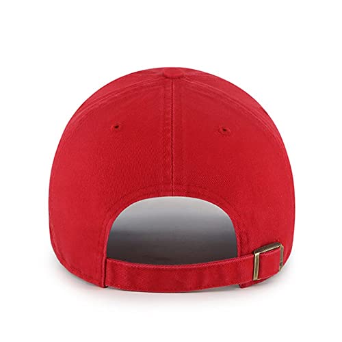 Gorra baseball '47 New York Yankees roja con visera azul miniatura 3