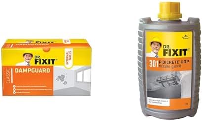 DR. FIXIT Dampguard Classic Damp-Proof, 1Kg, Coating For Internal Walls, Ceilings, RCC Water Tanks