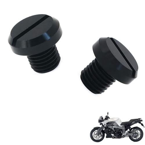 generisch 2PCS motorrad spiegel stopfen kompatibel mit BMW K1300R,Motorcycle rearview mirror blind plug tuning zubehör