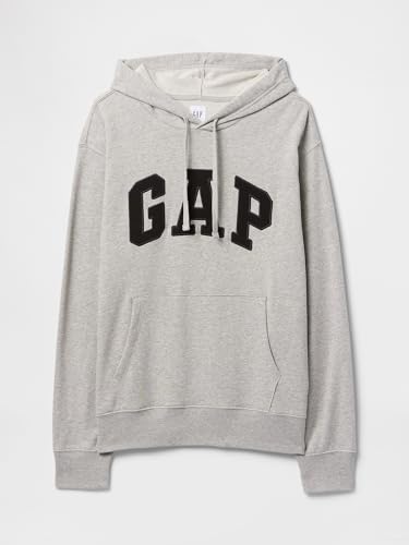 Image of Gap Men Embroidered Relaxed Fit Full Sleeve Hoodie