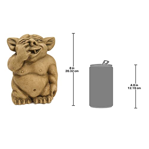 Design Toscano OS68499 The Picc-a-Dilly Nose Gargoyle Statue SIze: Medium,gothic stone - Image 4