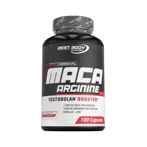 Preisvergleich Produktbild BBN Hardcore Maca Testobolan Maca Arginine Booster, 100 St. Dose (84g Dose)