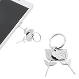 2 Pcs Rose Fiore Spilla di Espulsione della Scheda SIM, Spilli Estrattori per Rimozione Scheda SIM, Inossidabile Strumento Rimozione Della Scheda SIM, SIM Card Pin