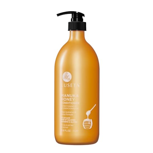 Image of Luseta Manuka Honey Conditioner Set Hydrate & Repair for Dry and Dull Hair Adds Shine & Restore Softness Moisturizing for Damaged Hair 33.8oz