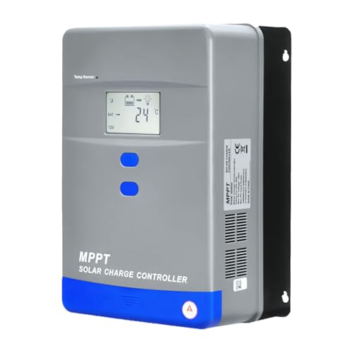 40A MPPT Solar Charge Controller 12V/24V Auto Battery Regulator LCD Display,MAX PV Panel Input...