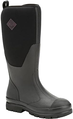 Muck Boot Womens Chore Tall, Black, 8 US