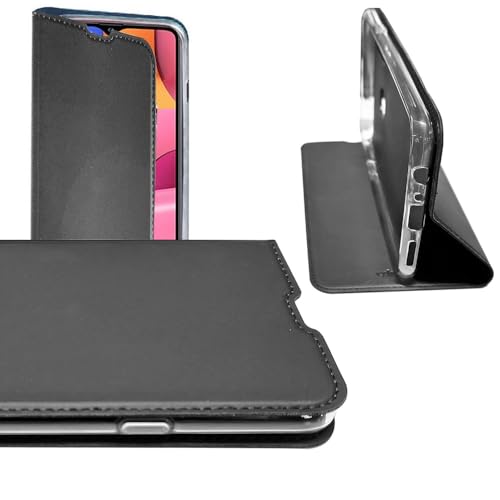 Linea elegante e pulita, similpelle effetto satinato, con cover in TPU morbido