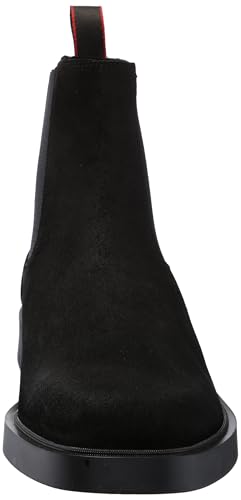 Image of HUGO Men's Brushed Suede Slip on Chelsea Boot