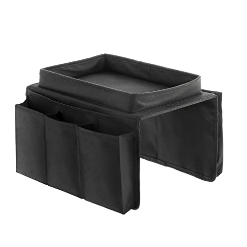 InnovaGoods® organizador de reposabrazos para sofa, bolsillo bandeja para sofa,...