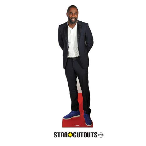 STAR CUTOUTSCS578 Lifesize Idris Elba Cardboard Cutout 189cm Tall