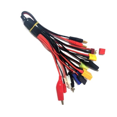 Connecteur banane 4,0 mm et adaptateur de charge 10 en 1 pour recharger tous vos accus