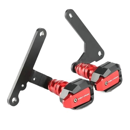 Sliders de cadre moto YZF-R6 rouge protection anti-chute carénage