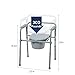 Drive Medical Steel Folding Bedside Commode