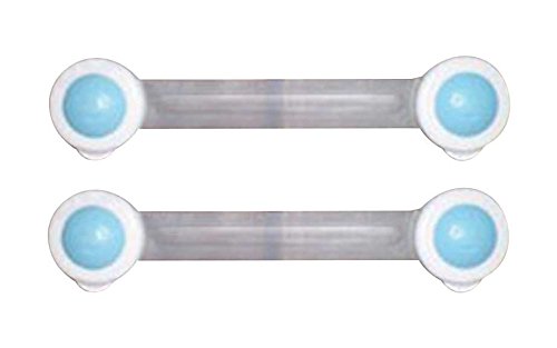 EZ LifeChild Safety - Multi-purpose Shutter Lock - Large - White (Set of 2)