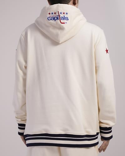 Image of Pro Standard Men's NHL Retro Classics Brushed Back French Terry Pull Over Hoodie