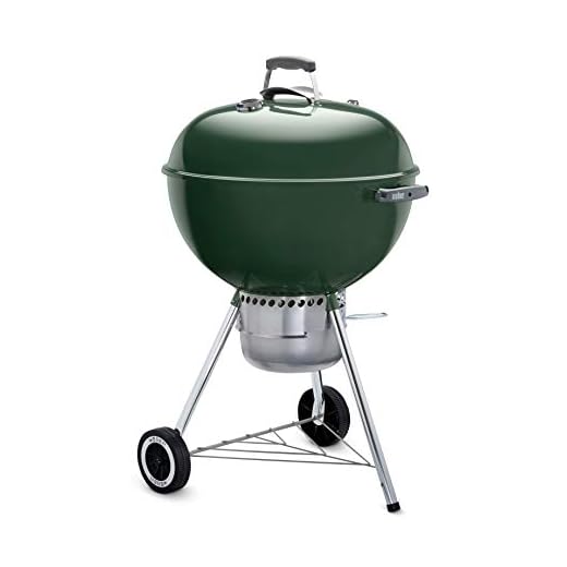 Weber® Original Kettle Premium Charcoal Grill, 22-Inch, Green