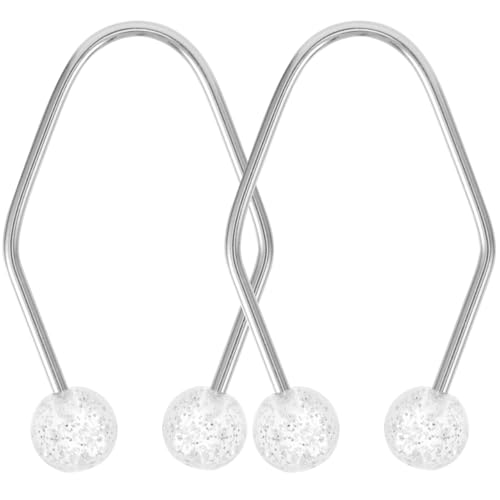 BIUDECO 2Pcs Dimple Maker Facial Exerciser Tool for Cheeks Stainless Steel Face Dimples Trainer for Men and Women Facial Sculpting Accessory for Home and Travel Use