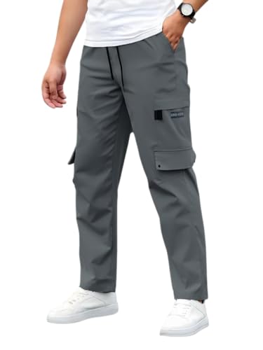 Image of Track Pants for Men || Men Track Pants || Men Stylish Track Pant || Cargo Track Pant for Men || Track Pant with Multiple Pockets