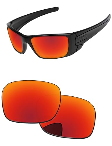 Image of Replacement Lenses for Oakley Fuel Cell OO9096 60mm Sunglass - Precision Fit, UV Block & Impact Resistant