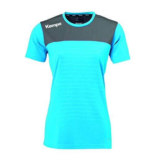 Kempa Damen Emotion 2.0 trøje Damen Trikot, Limonengelb/Dove Blau, XL EU