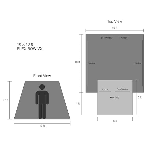 Kodiak Flex-Bow VX 10x10 Tent